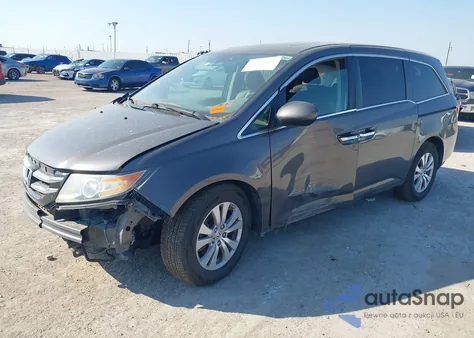 2016 Honda Odyssey Ex-L from USA, damaged, VIN 5FNRL5H60GB147449